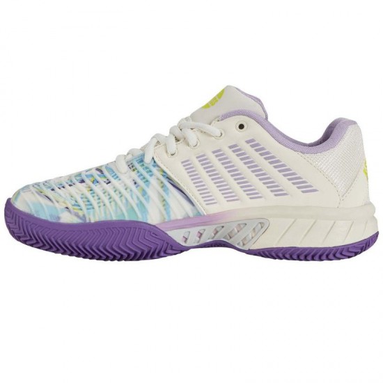 Kswiss Express Light 3 HB Padel White Purple Women''s Sneakers