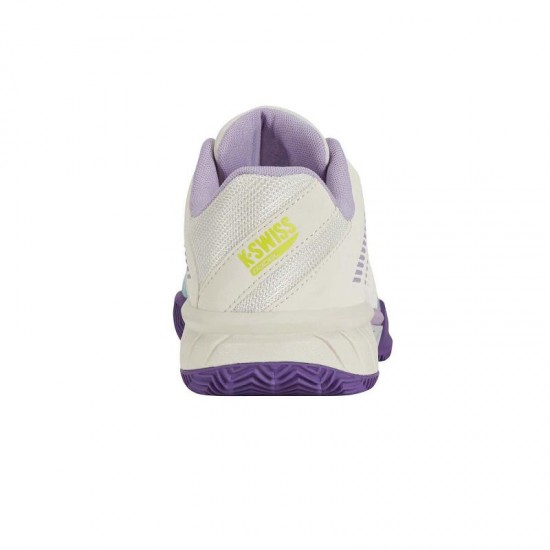 Baskets Femme Kswiss Express Light 3 HB Padel Blanc Violet