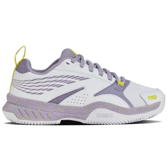 Chaussures Femme Kswiss Speedex Padel Blanc Violet