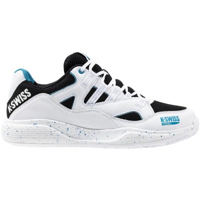 Zapatillas Kswiss Tura Team Padel Blanco Negro Azul