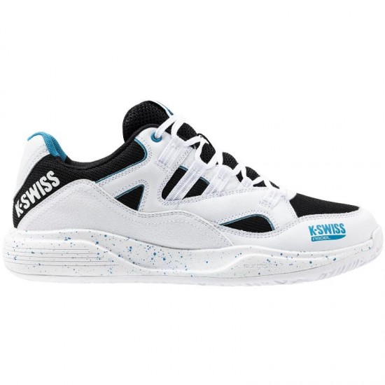 Kswiss Tura Team Padel White Black Blue Sneakers