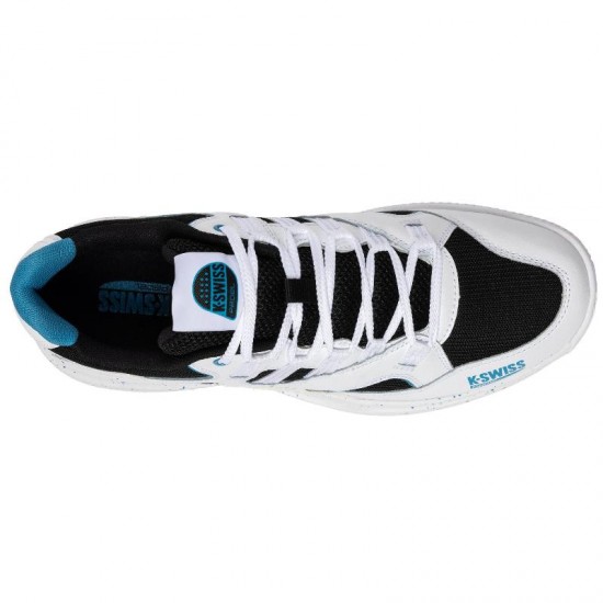 Kswiss Tura Team Padel Blanc Noir Bleu Baskets