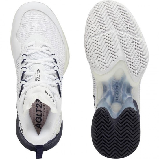 Zapatillas Lacoste AG-LT23 Ultra Blanco Azul Marino Mujer