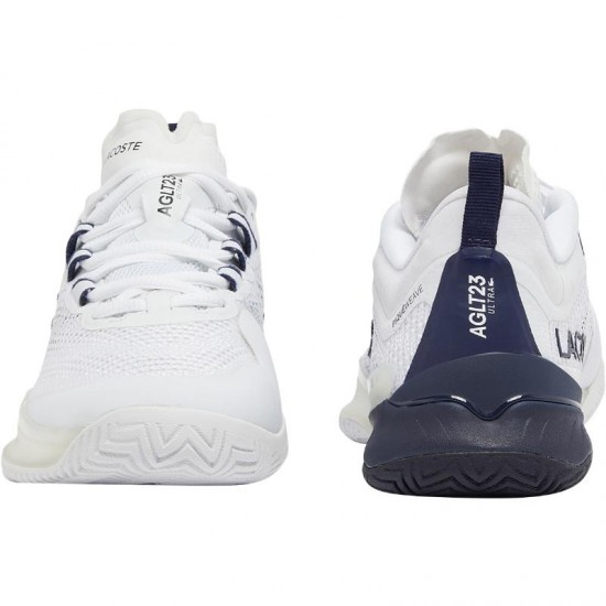 Lacoste AG-LT23 Ultra White Navy Blue Women''s Sneakers