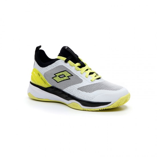 Sneakers Lotto Mirage 200 White Yellow Neon Black Women