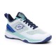 Chaussures Lotto Mirage 200 Blanc Bleu Femme