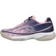 Chaussures Lotto Mirage 300 Clay Rose Blanc Bleu Marine Femme