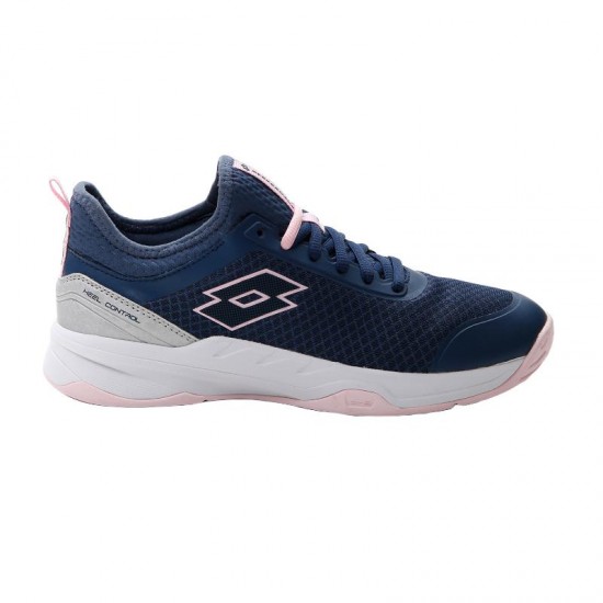 Sneakers Lotto Mirage 500 II Blue Denim Pink Grey Metal Women