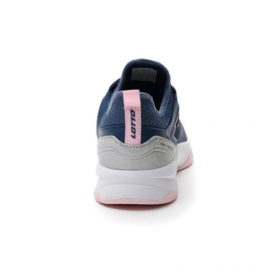 Sneakers Lotto Mirage 500 II Blue Denim Pink Grey Metal Women