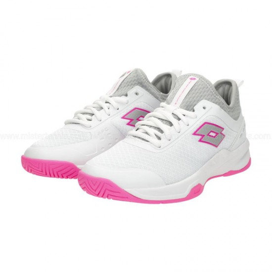 Shoes Lotto Mirage 500 II White Metal Fuchsia Women