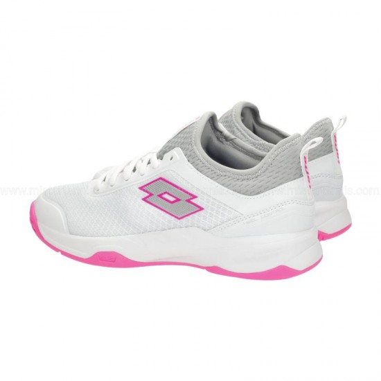 Shoes Lotto Mirage 500 II White Metal Fuchsia Women