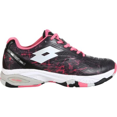 Baskets Lotto Superrapida 200 IV Fuchsia Noir Femme