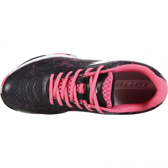 Baskets Lotto Superrapida 200 IV Fuchsia Noir Femme