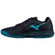 Mizuno Wave Enforce Court Padel Black Blue Red Sneakers