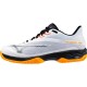 Mizuno Wave Exceed Light 2 Padel Blanc Bleu Orange Chaussures