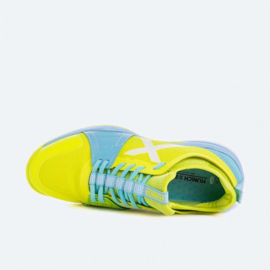 Munich Oxygen 25 Chaussures Yellow Fluor Celeste