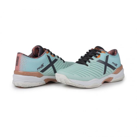 Baskets Femme Munich Padx 47 Padel Bleu Turquoise