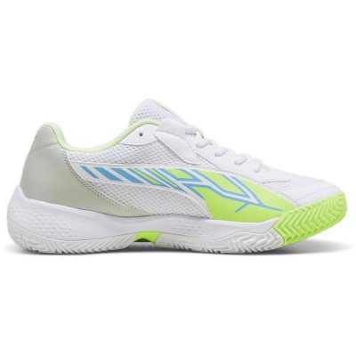 Puma Nova Court White Blue Green Sneakers