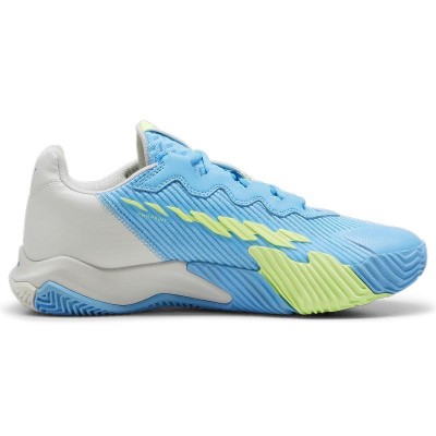 Puma Nova Elite Shoes Blue Yellow Grey