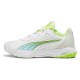 Baskets Puma Nova Elite Blanc Bleu Vert