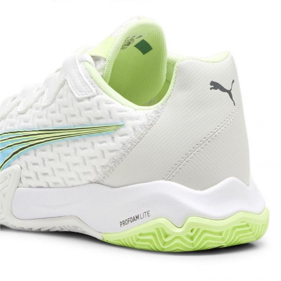 Baskets Puma Nova Elite Blanc Bleu Vert