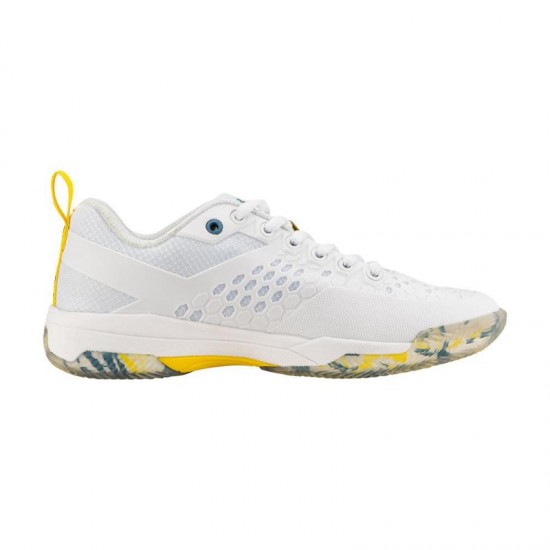 Salming Rebel Sneakers Blanc Bleu Jaune