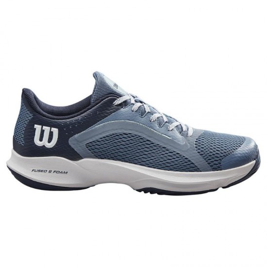 Zapatillas Wilson Hurakn 2.0 Azul Chino Negro Mujer