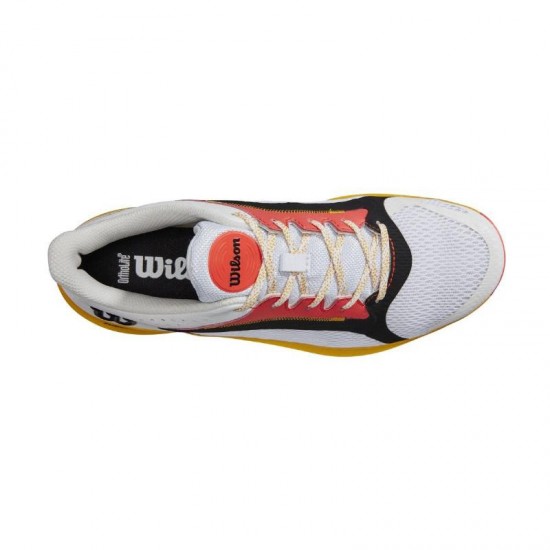 Wilson Hurakn 2.0 White Coral Gold Sneakers