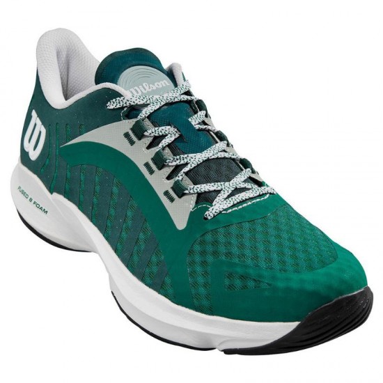 Zapatillas Wilson Hurakn Pro Verde Blanco