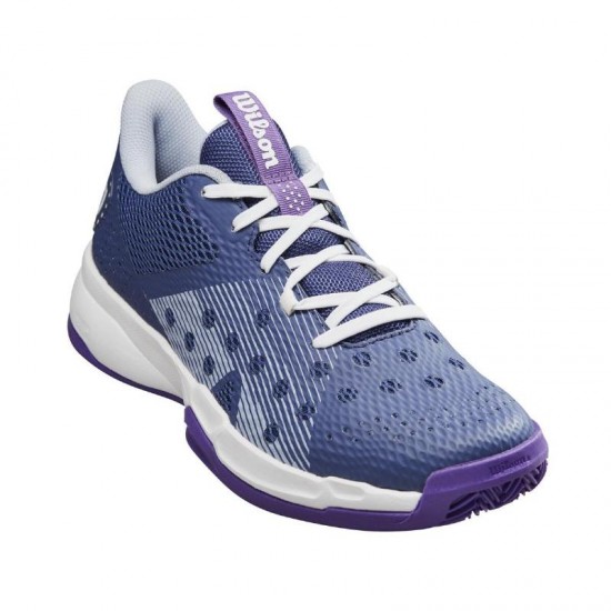 Wilson Hurakn Team Cobalt Lilac White Sneakers Women