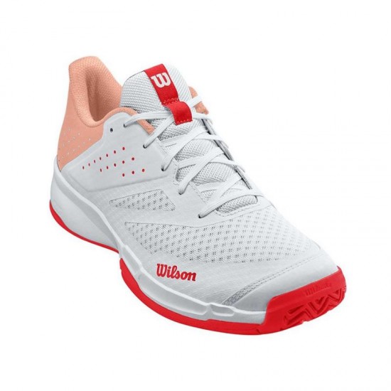 Chaussures Femme Wilson Kaos Stroke 2.0 White Coral