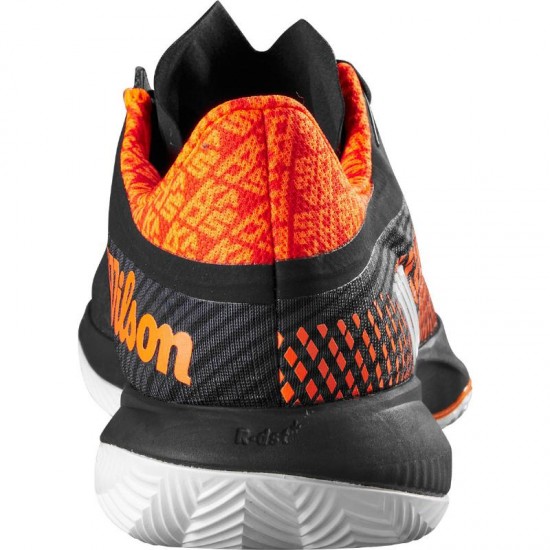 Zapatillas Wilson Kaos Swift 1.5 Clay Negro Naranja