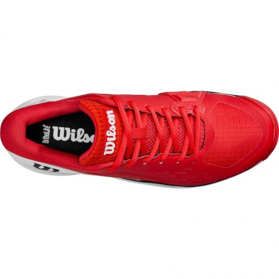 Wilson Rush Pro Ace Clay Red White Black Sneakers