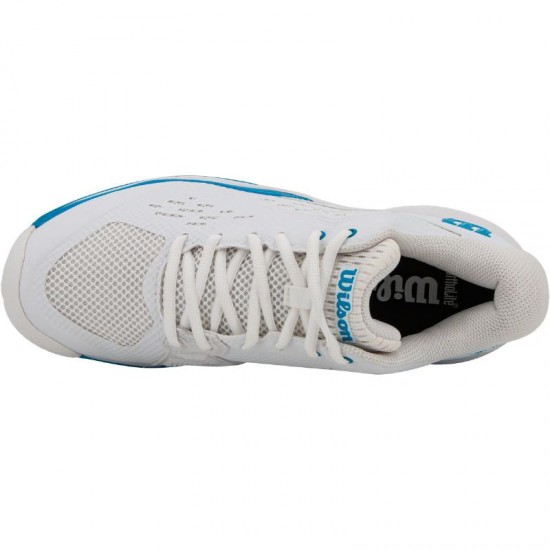 Wilson Rush Pro Ace OZ White Blue Sneakers