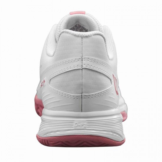 Wilson Rush Pro L Blanc Mauve Junior Sneakers